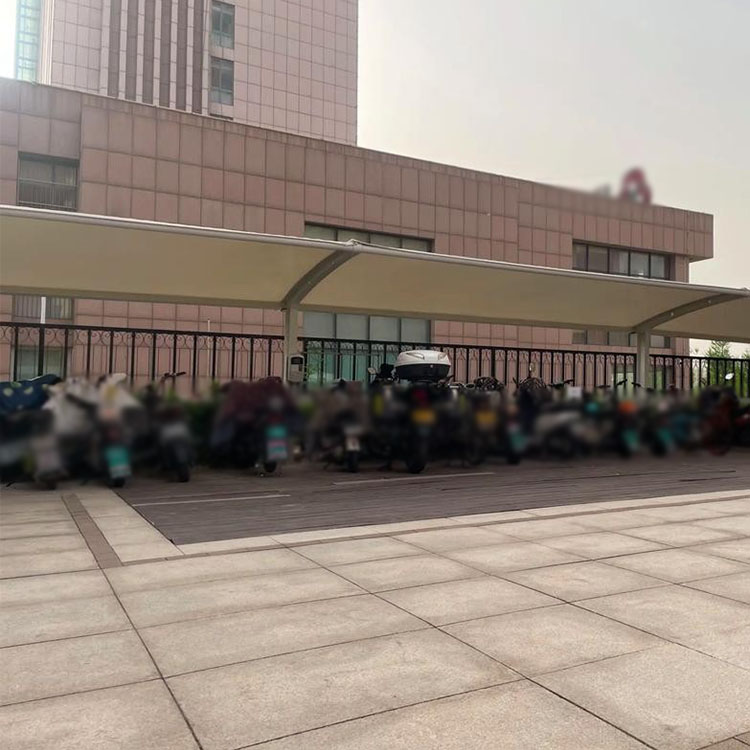 通许县膜结构电动车棚