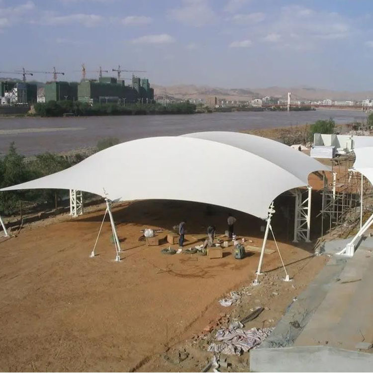 通许县膜结构汽车棚